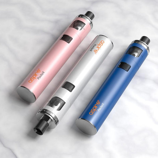 Aspire Pockex Kit 23W 1500mAh With Extension Glass